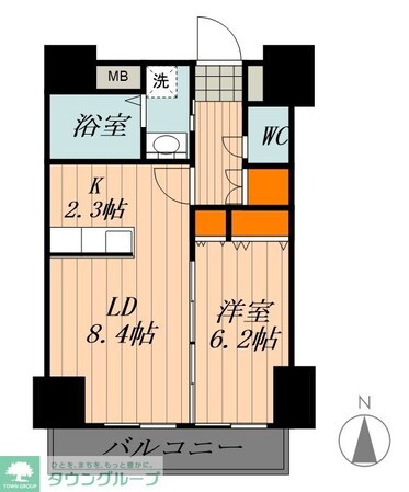 プランドールナカムラの物件間取画像